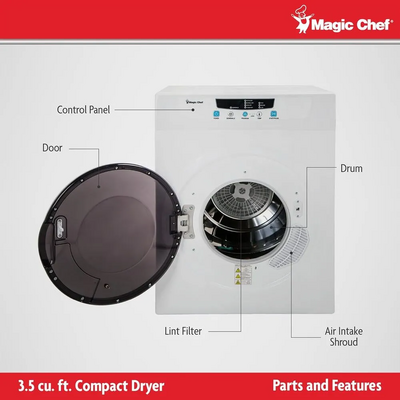 Magic Chef MCSDRY35W Image