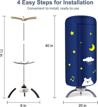 MDAFGVU Portable Clothes Dryer Image