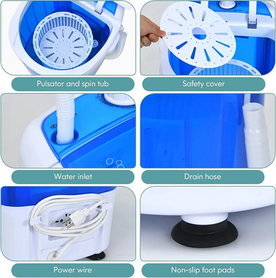 MEDIMALL Portable Washing Machine Image