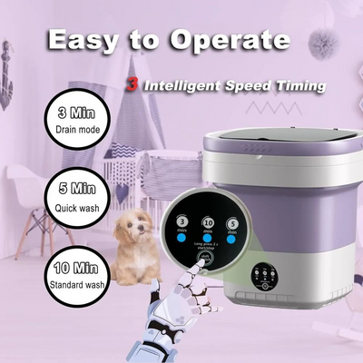 Mosiay Foldable Washing Machine Image