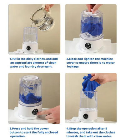 MYCHA Mini Washing Machine Image