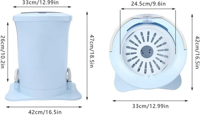 Omosiroi Hand Crank Clothes Wringer Image