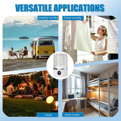 Pjpkow Portable Automatic Mini Washing Machine Image
