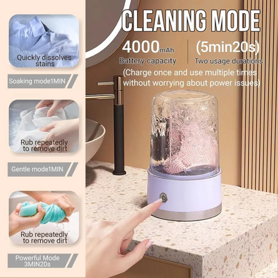 PLURECIL Portable Washing Machine Image