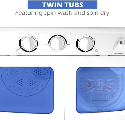 Renatone Portable Twin Tub Washing Machine Image