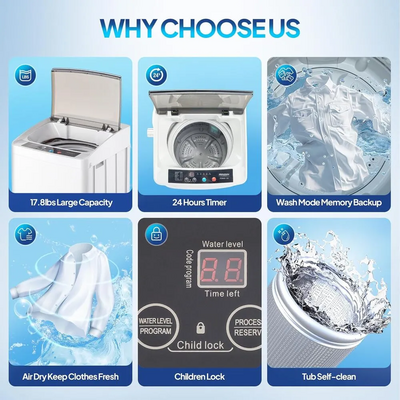 ROVSUN Portable-clothes-washing-machines Image
