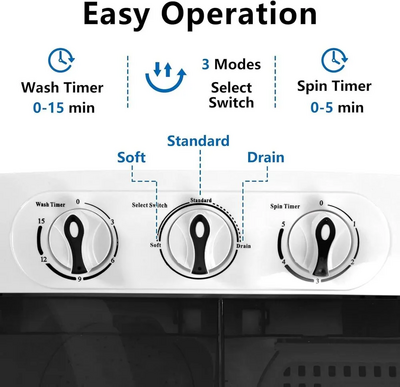 ROVSUN Washer-15lbs-421 Image