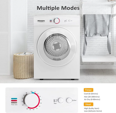 ROVSUN Control Knob Dryer Image