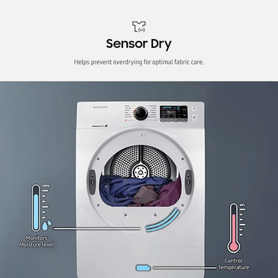 Samsung 4.0 cu. ft. Smart Dial Electric Dryer with Sensor Dry Image