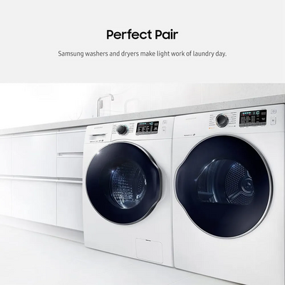 Samsung 4.0 cu. ft. Smart Dial Electric Dryer with Sensor Dry Image