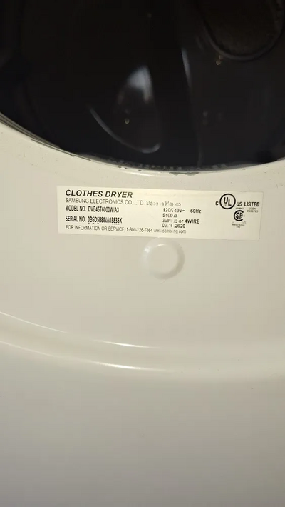 Samsung Wf45t6000aw Image