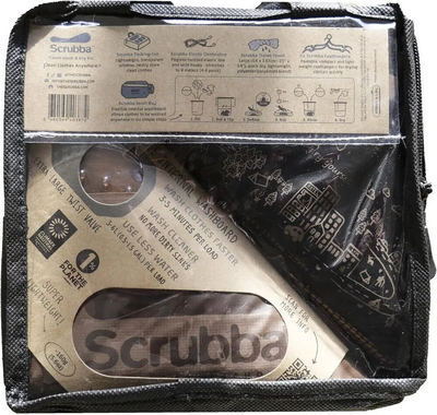 Scrubba Tactical Portable Wash Bag & Dry Kit Image