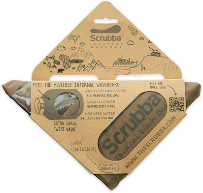 Scrubba Tactical Portable Wash Bag & Dry Kit Image