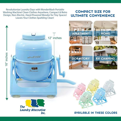 The Laundry Alternative Wonderwash Retro Colors Image