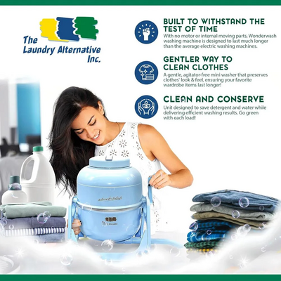 The Laundry Alternative Wonderwash Retro Colors Image