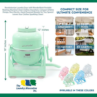 The Laundry Alternative Wonderwash Retro Colors Image
