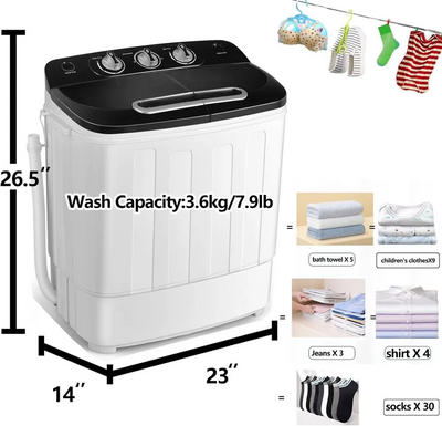 Tiktun Portable Washer and Dryer Combo Image