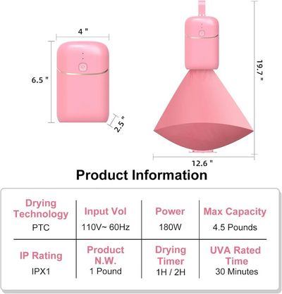 TJ.Dryingtech Pink Image