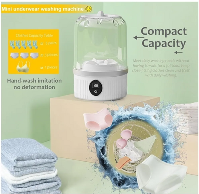 Unbranded 2025 Upgraded Mini Washings Machines Image