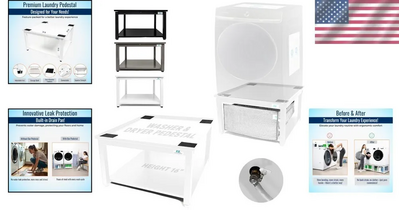 Unbranded Washer and Dryer Pedestal Image