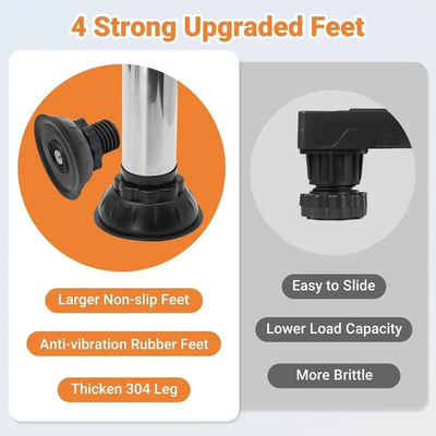 Unbranded Washer and Dryer Stand Image