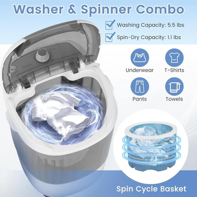 Unbranded Mini Washer and Dryer Combo Image