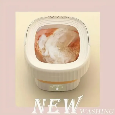Unbranded Foldable Washing Machine Portable Image