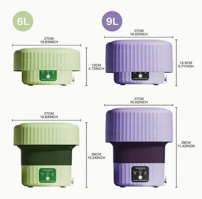 Unbranded Foldable Washing Machine Portable Image