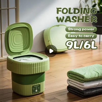 Unbranded Foldable Washing Machine Portable Image