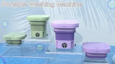 Unbranded Washing machine purple Image
