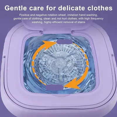 Unbranded Washing machine purple Image