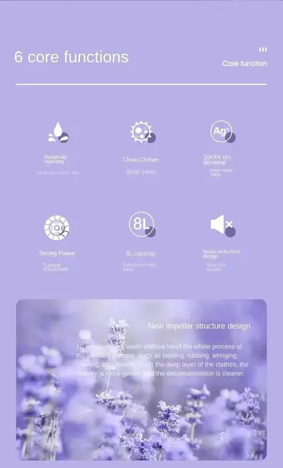 Unbranded Foldable Washing Machine Image