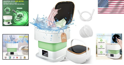 Unbranded Portable Mini Washing Machine Image