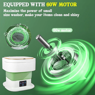 Unbranded Portable Mini Washing Machine Image