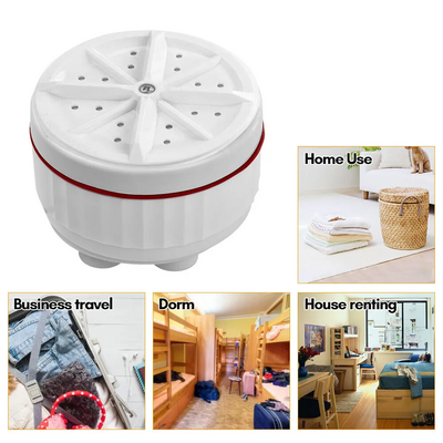 Unbranded/Generic Mini Turbo Washing Machine Image