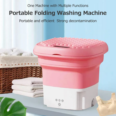 Unbranded/Generic Folding Automatic Ultrasonic Washing Machine Image