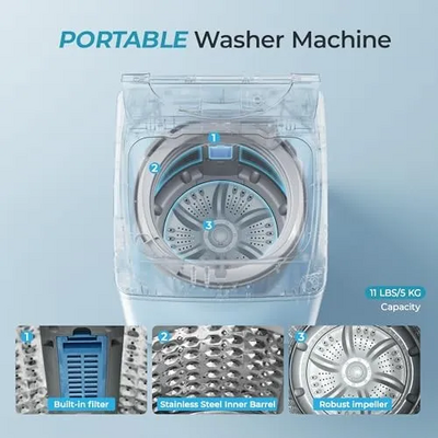 Unknown Brand Full-size-clothes-washing-machine Image