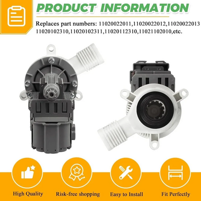 Unknown Brand W10276397 Washer Drain Pump Image