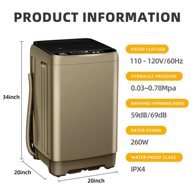 Unknown Brand Xqb201A-Gold6 Image