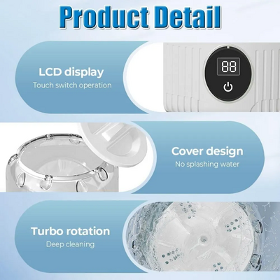 Unknown Brand Portable Automatic Mini Washing Machine Image