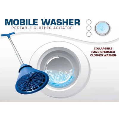 Unknown Brand Mobile Washer Portable Clothes Agitator Image