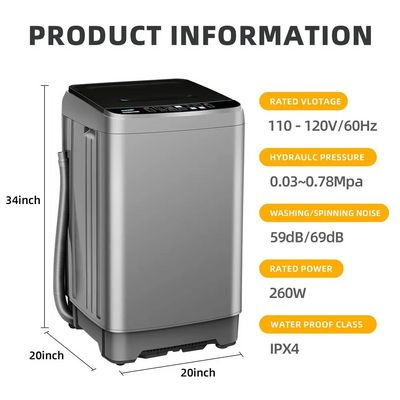 Unknown Brand Xqb201A-Grey6-D Image