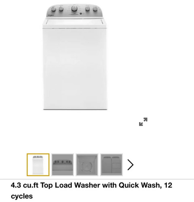 Whirlpool WTW5000DW1 Image