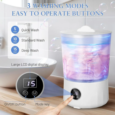 XSMNER 1.5L Underwear Washing Machine Image