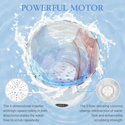 XSMNER 1.5L Underwear Washing Machine Image