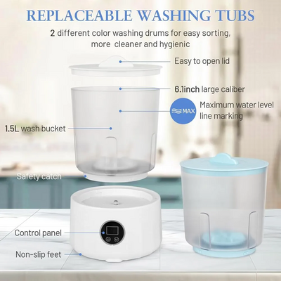 XSMNER 1.5L Underwear Washing Machine Image