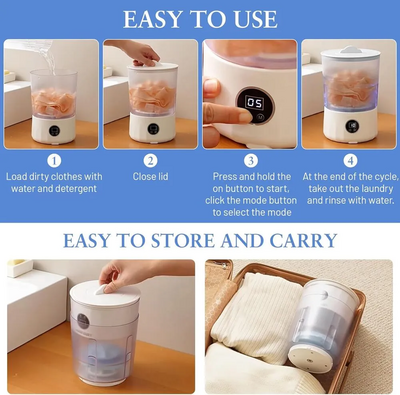 XSMNER 1.5L Underwear Washing Machine Image