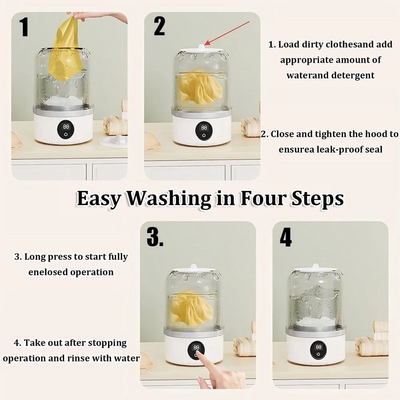 Huiteng XR Laundry cup portable turbo washing cup Image