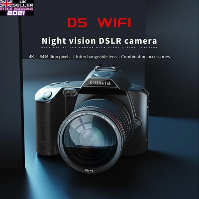 4K DSLR Digital Camera D5 4K DSLR Image