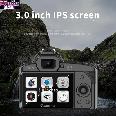 4K DSLR Digital Camera D5 4K DSLR Image
